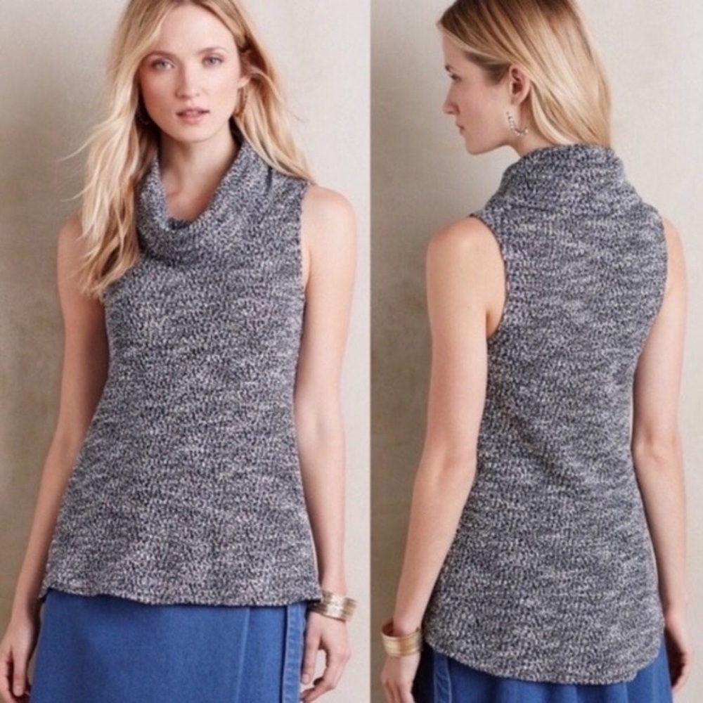 Dolan Anthropologie Sleeveless Knit Sweater